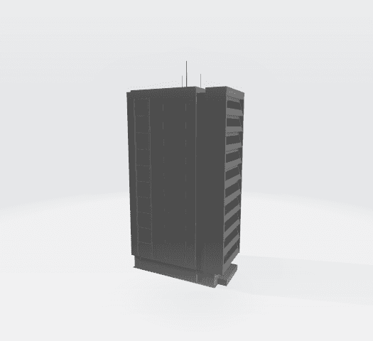 Residential Buildings.obj 3d model