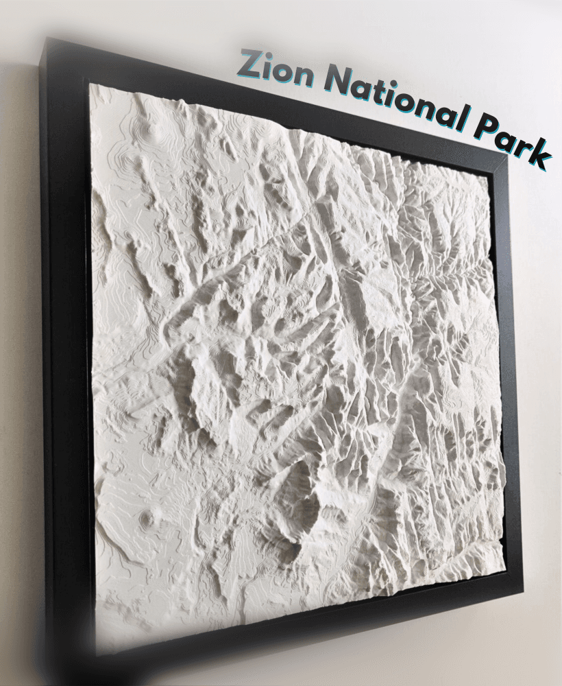 Zion National Park 3d model