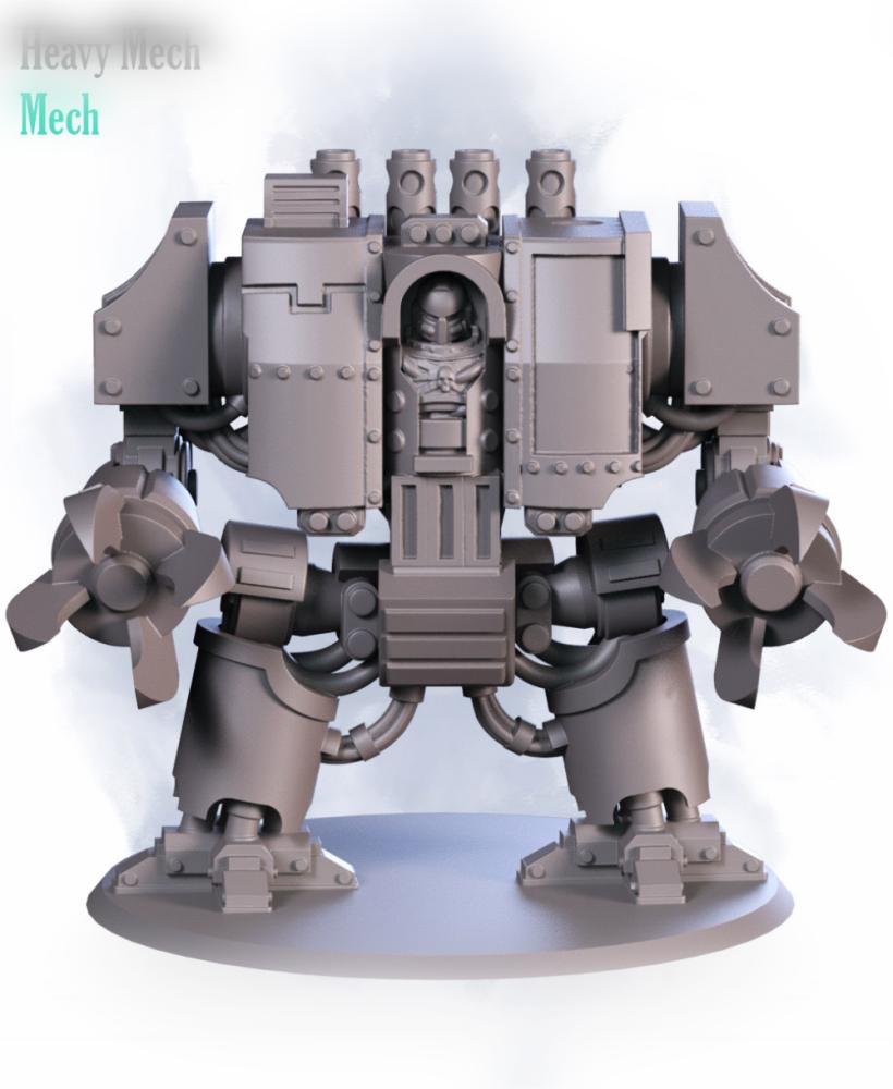 Heavy robot  3d model