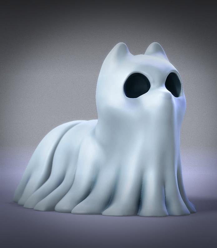 Ghost Cat 3d model