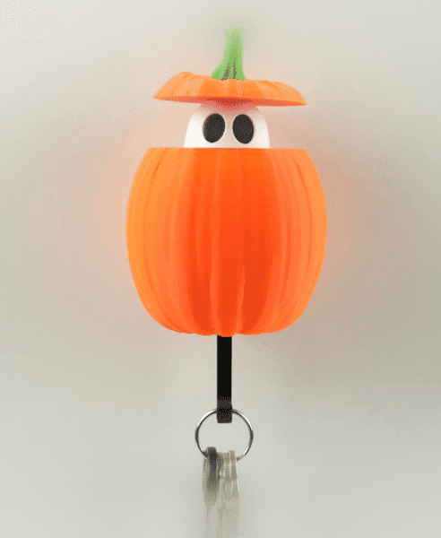 PUMPKIN - WALL KEY HANGER 3d model