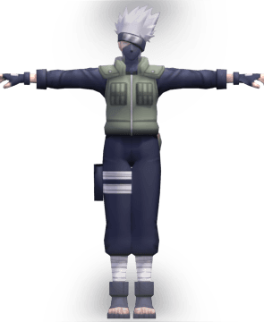 Kakashi 3d model