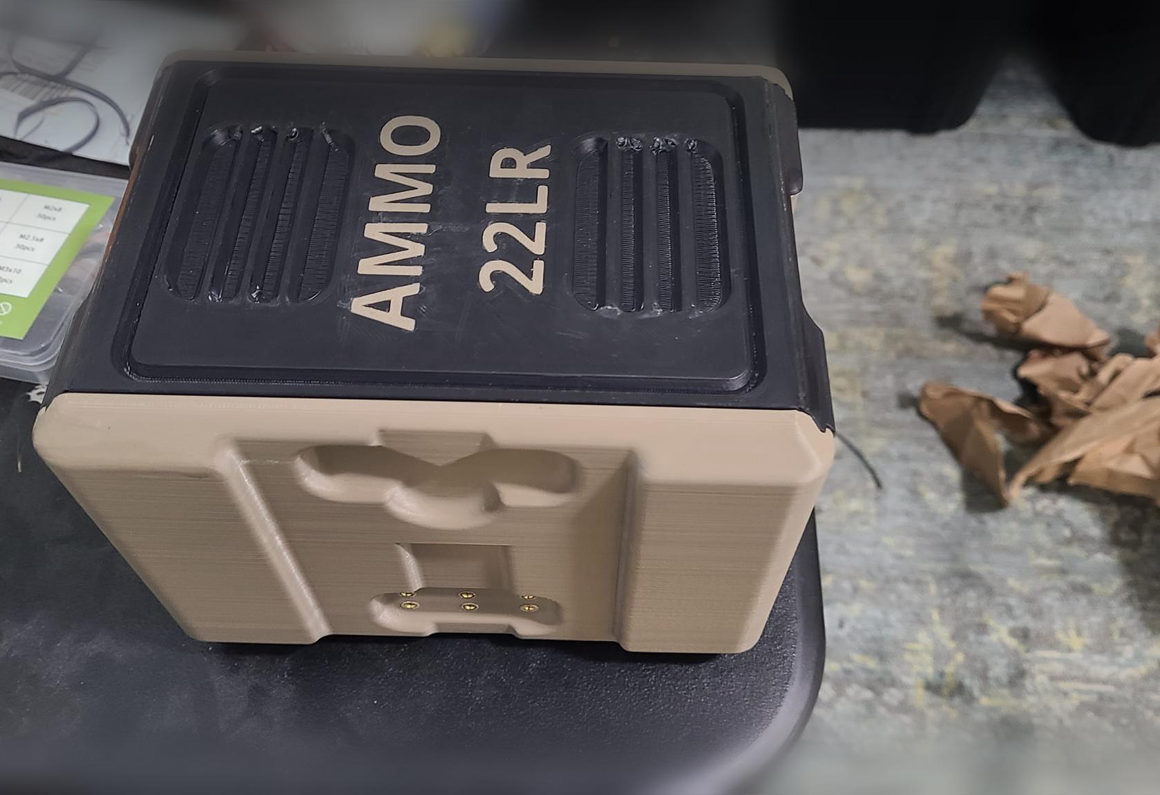 RUGBOX_ 22LR AMMO BOX 3d model