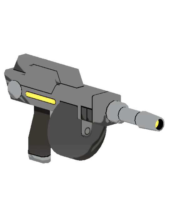 Machine Gun 3d model