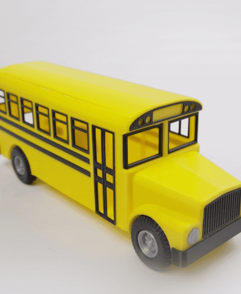 SCHOOL BUS PEN STORAGE 3d model