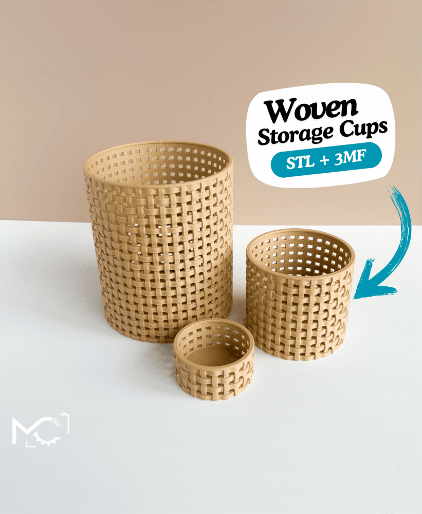 WovenCups 3d model