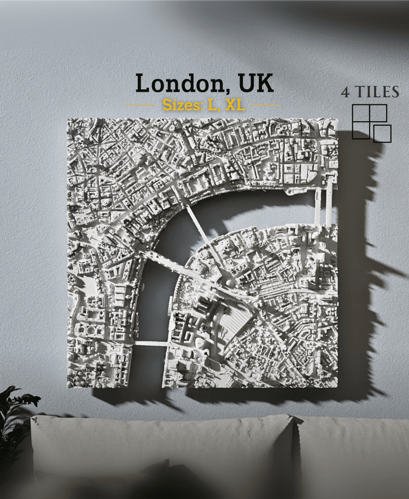 London, UK - Large & Extra Large 3d model