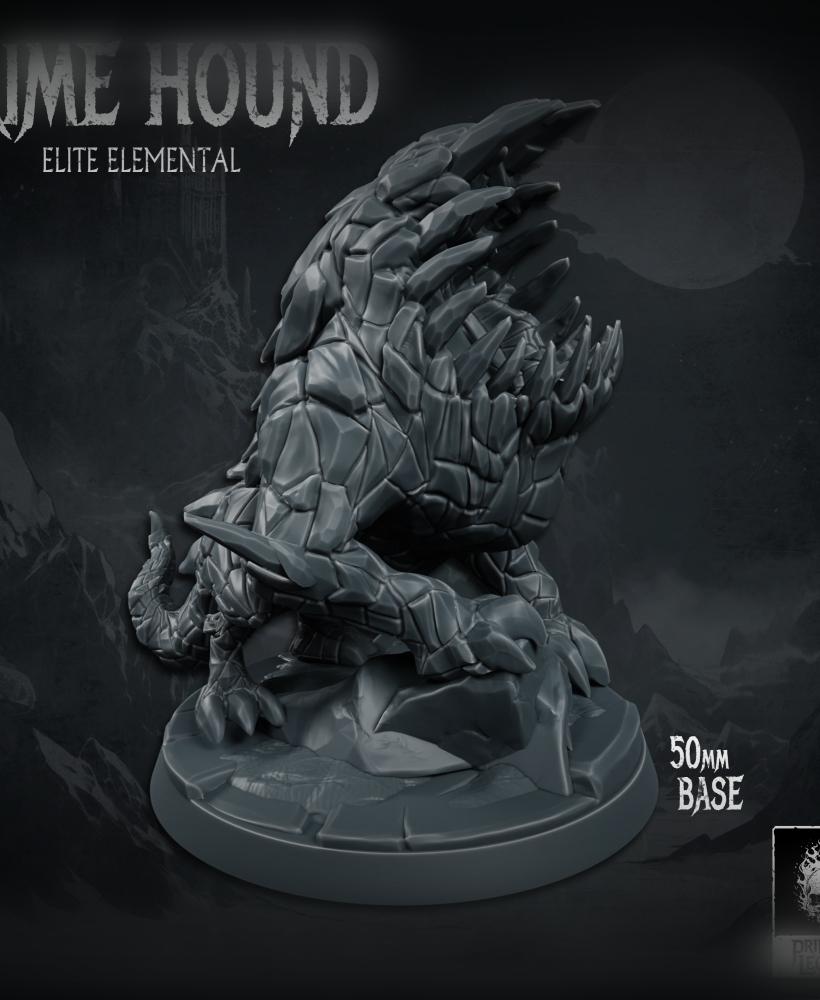 Rime Hound 04 (40mm Base) 3d model