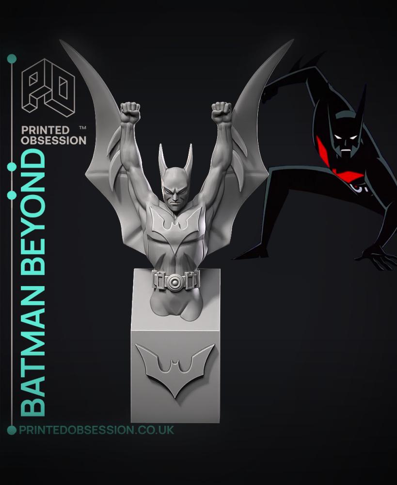 Batman Beyond - Bust - Fan Art 3d model