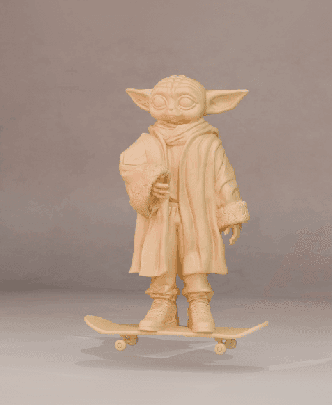 Hip hop Baby Yoda - Baby Yoda  3d model