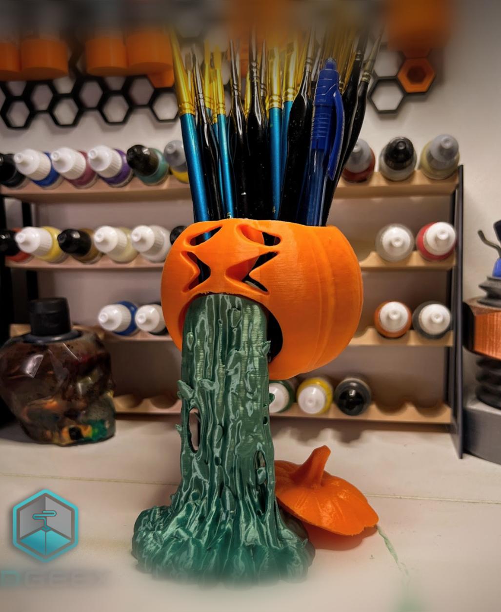 Puking Pumpkin - Hollow Edition 3d model