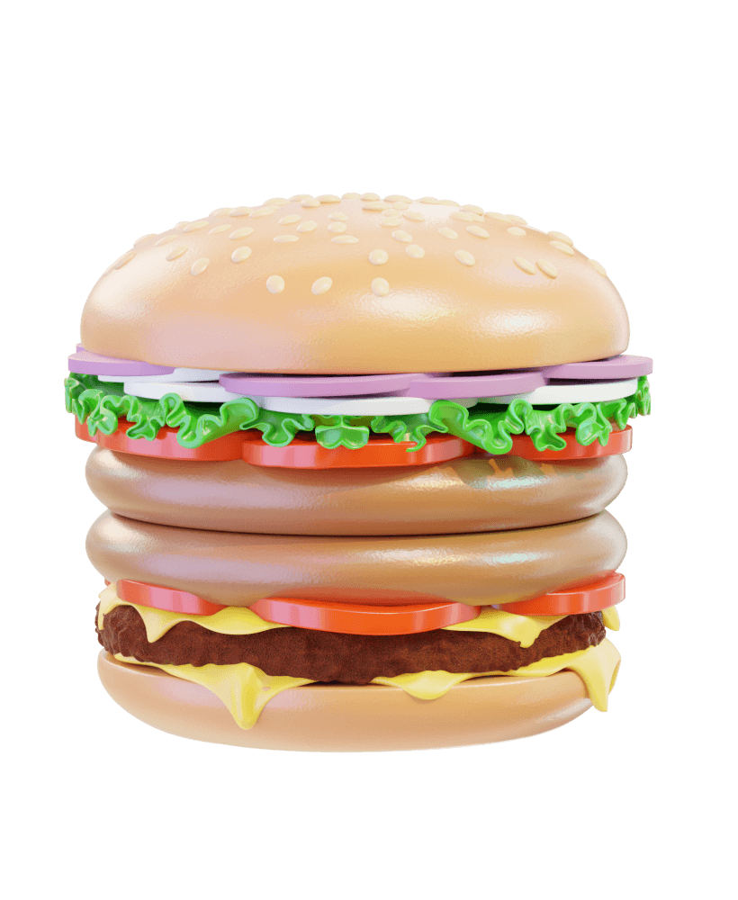 Big Mac Container 3d model