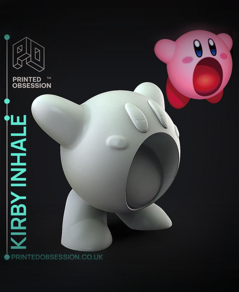 Kirby Inhale - Kirby - Fan Art 3d model