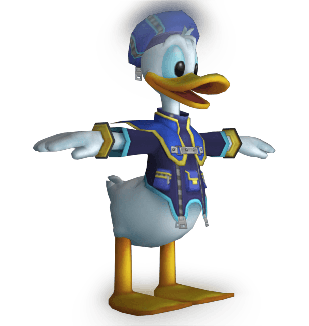 Kingdom Hearts Donald Duck 3d model