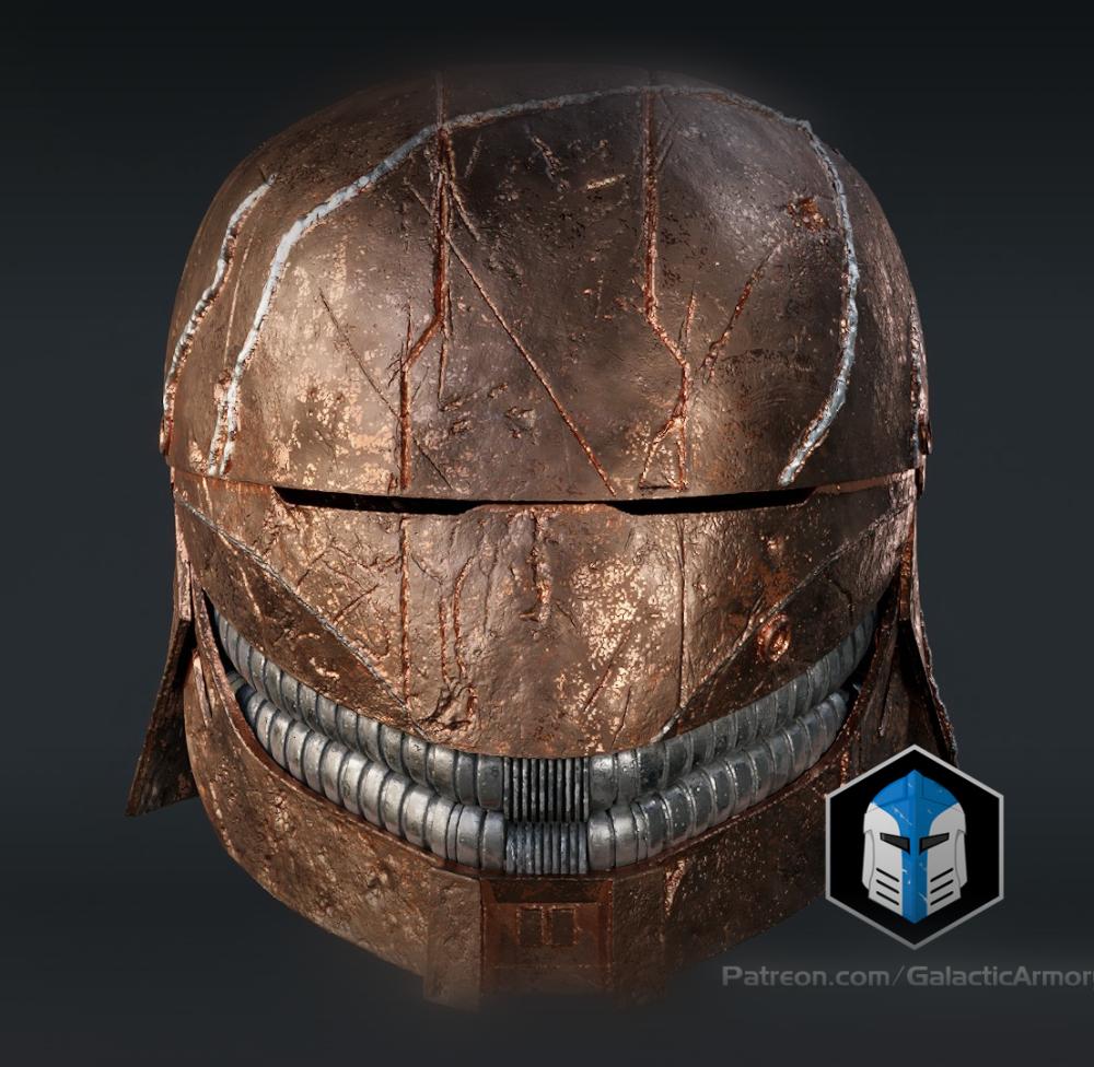 The Acolyte Stranger Helmet - 3D Print Files 3d model