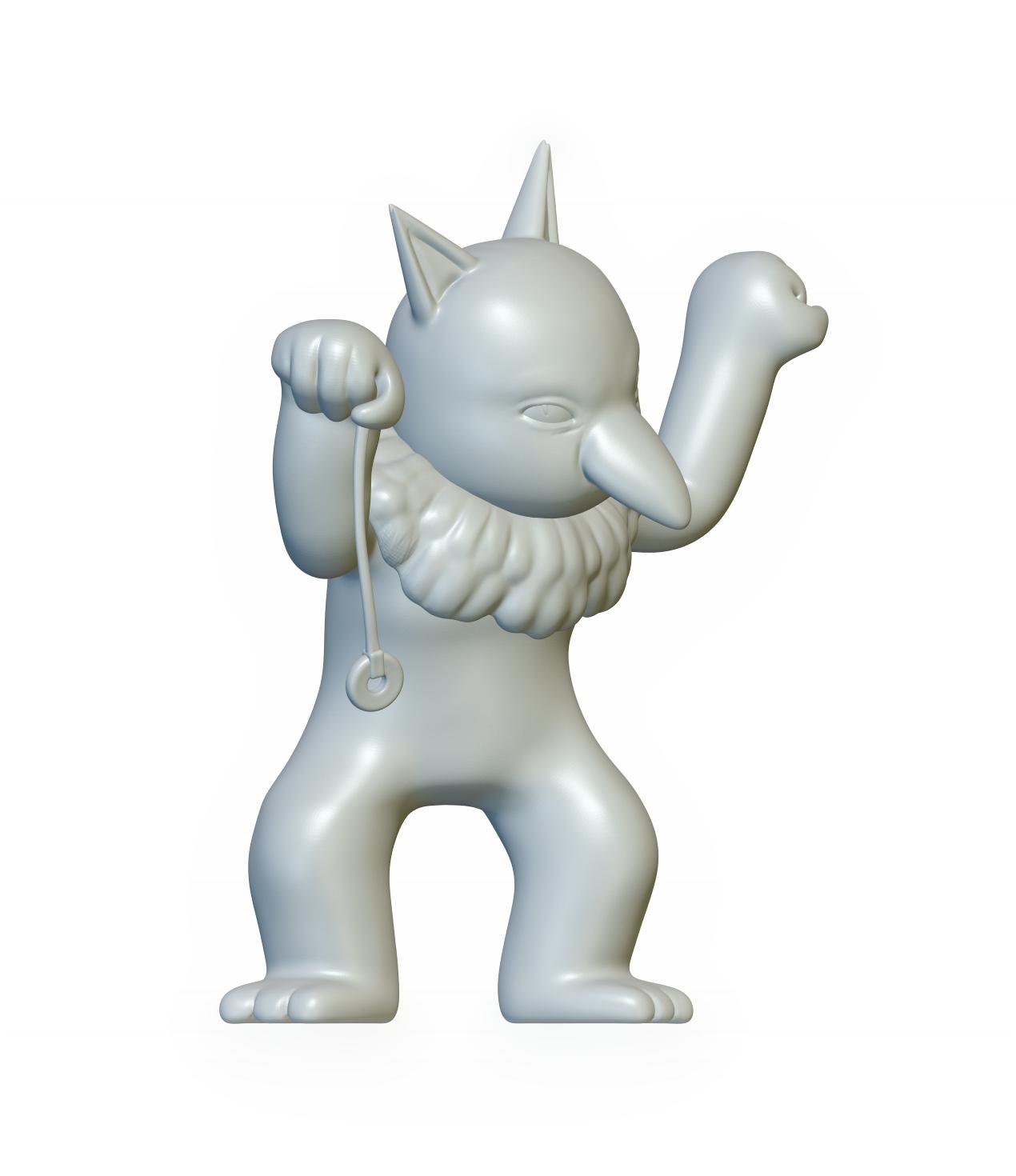 Pokemon Hypno #97 - Optimized for 3D Printing 3d model