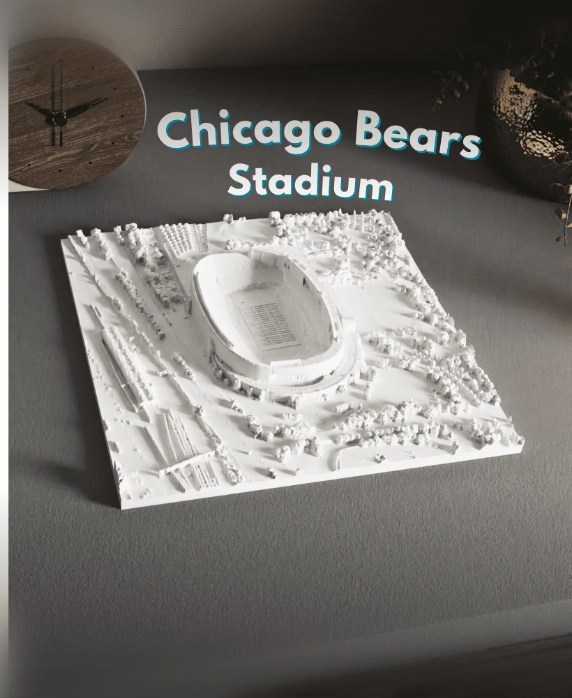 Chicago Bears - Soldier Field 3d model