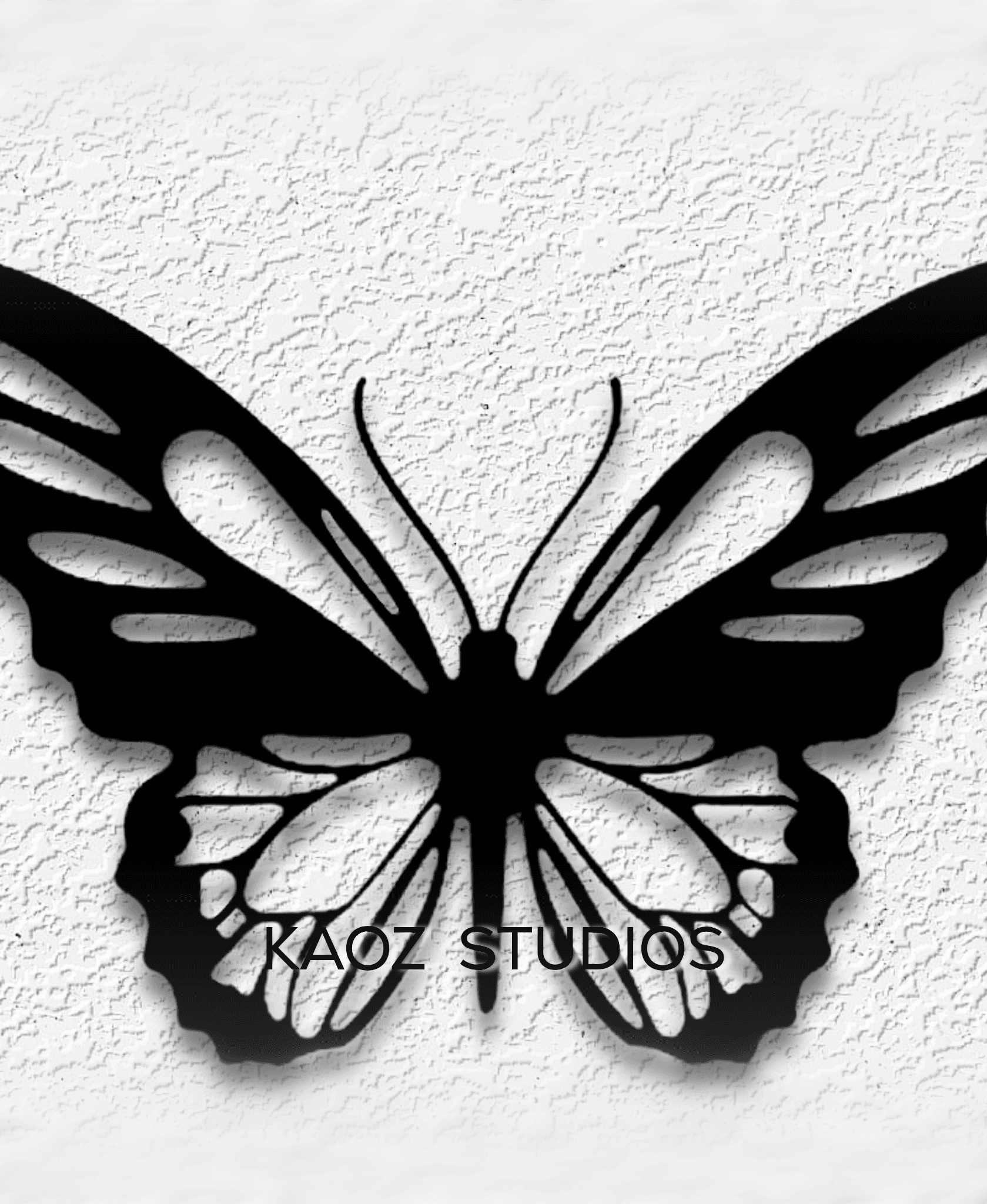 Garden Butterfly wall art insect wall decor 3d model