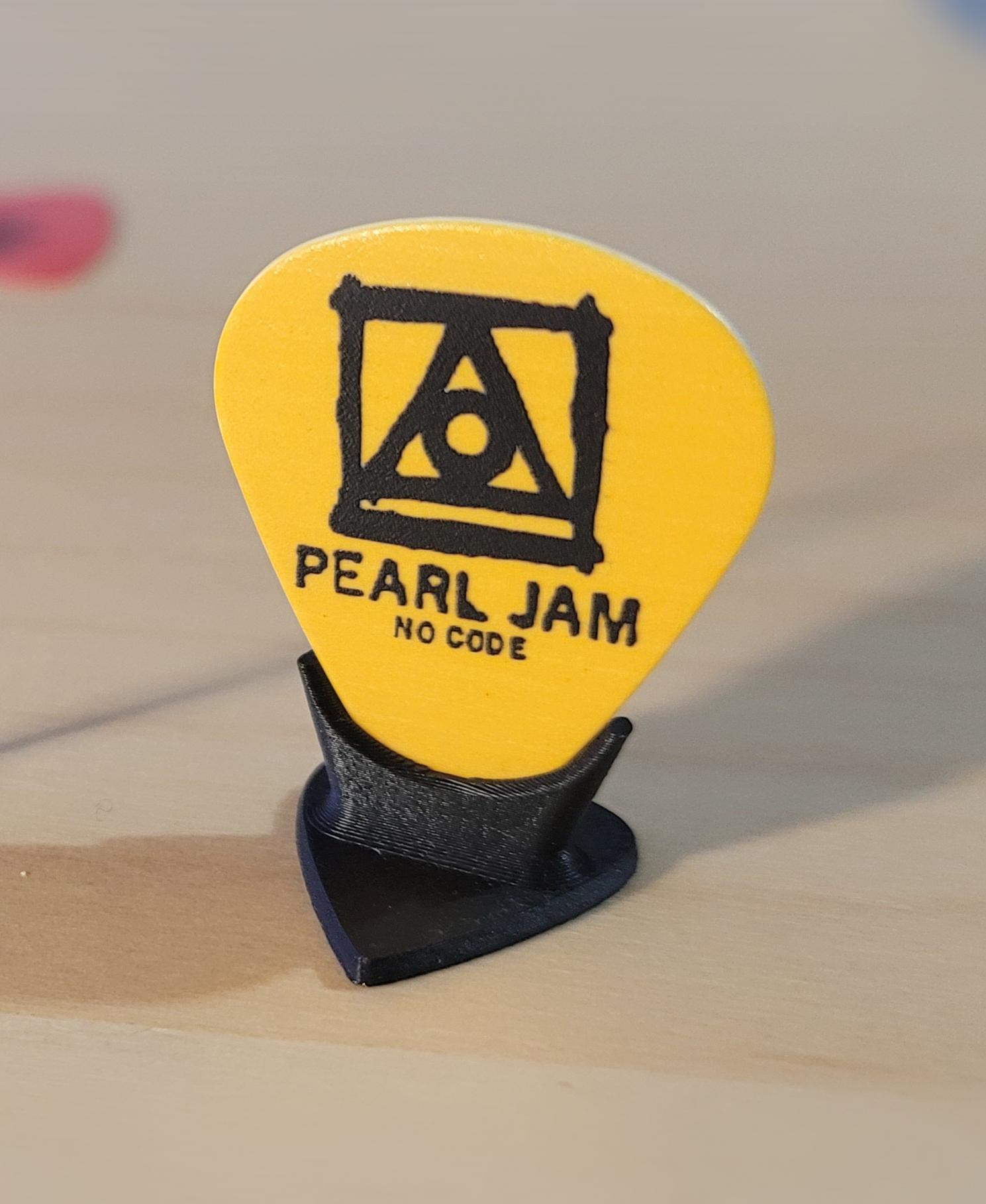 Guitar pick board piece 3d model