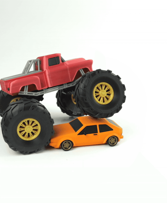 CHEVY MONSTER TRUCK 3d model