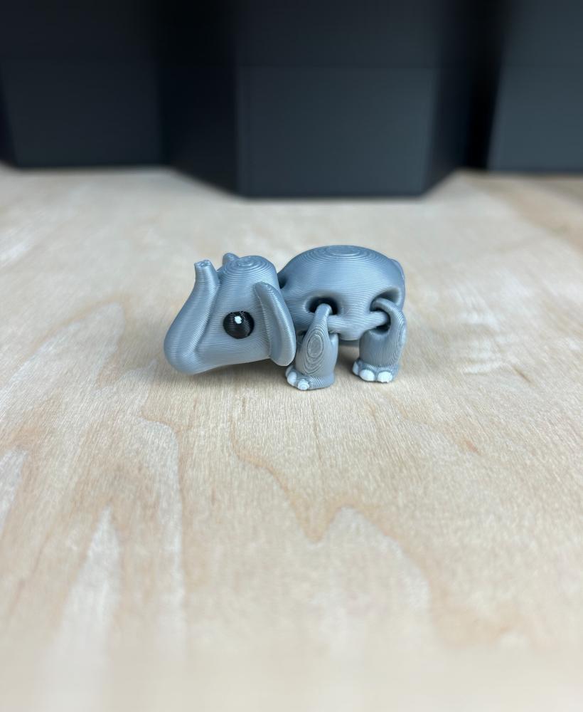 Elephant V1 Fidget 3d model