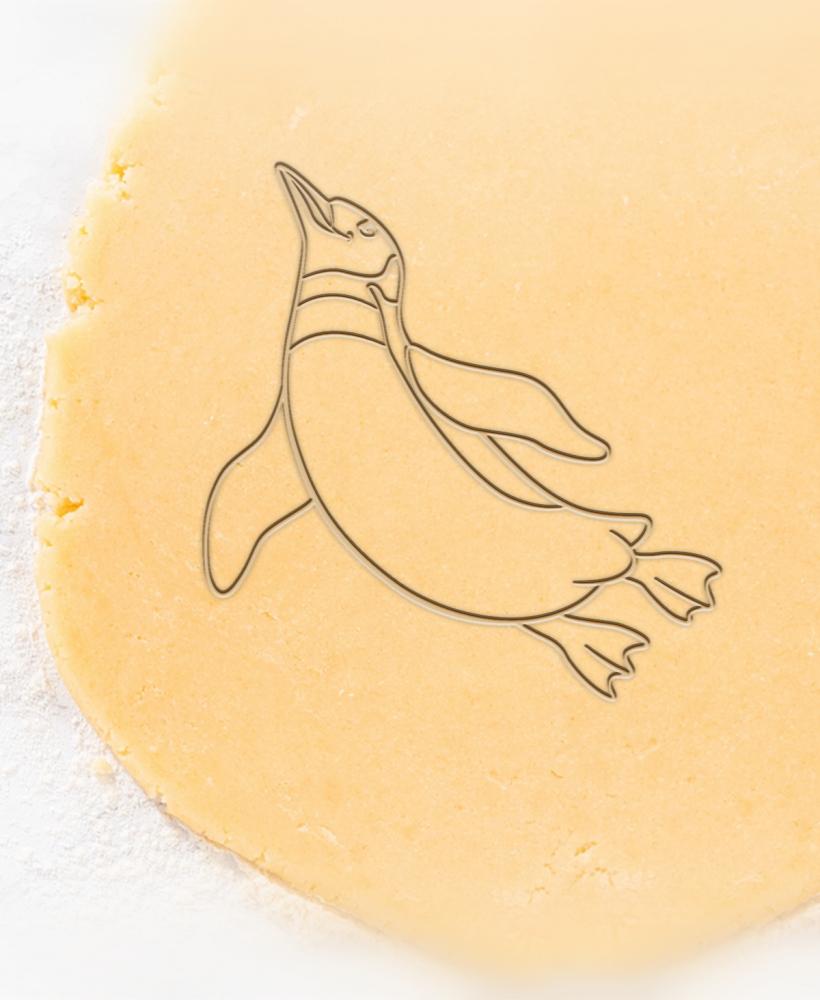 Penguin Cookie Cutter, Biscuit Cutter 3d model