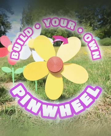 Build-Your-Own Flower Motif Pinwheel Modular Craft Kit 3d model