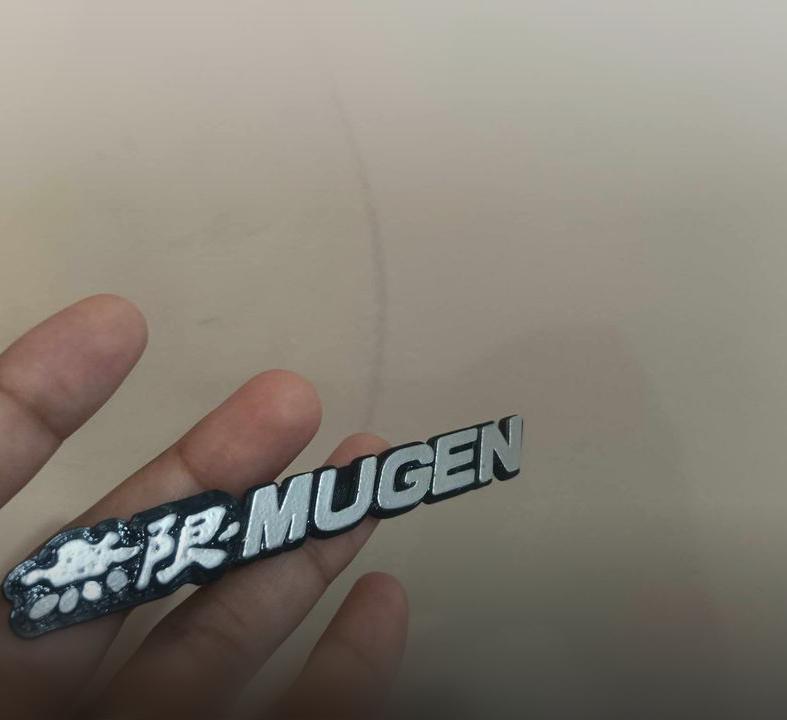 Mugen Badge 3d model