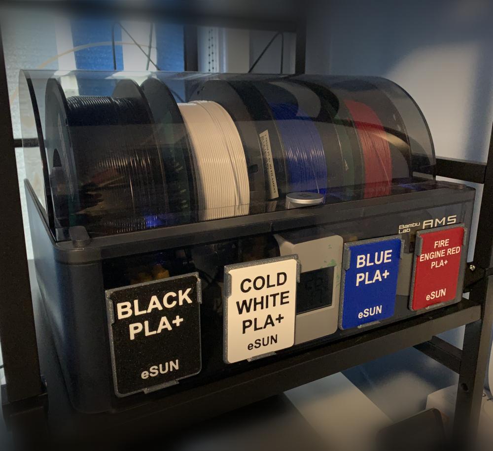 AMS Filament Labelling 3d model