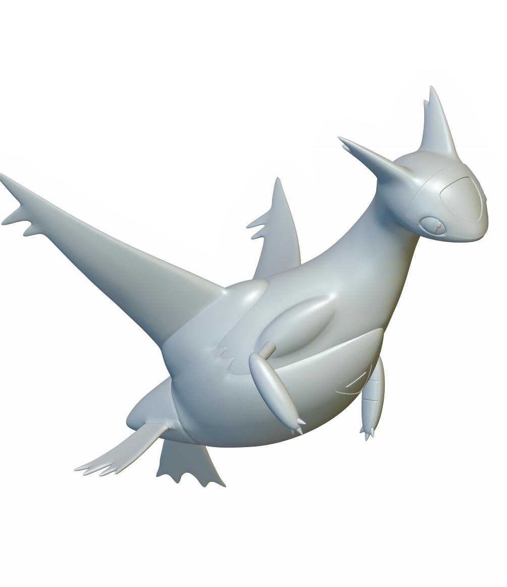Pokemon Latias #380 - Optimized for 3D Printing 3d model