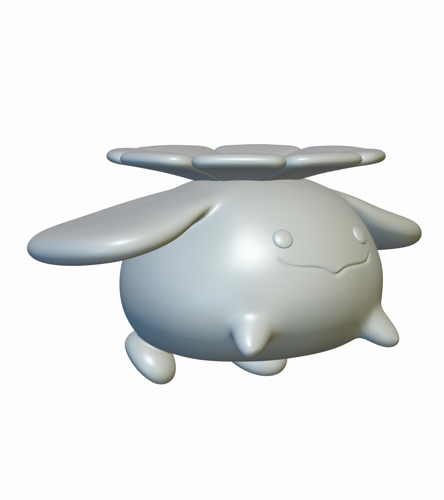Pokemon Skiploom #188 - Optimized for 3D Printing 3d model