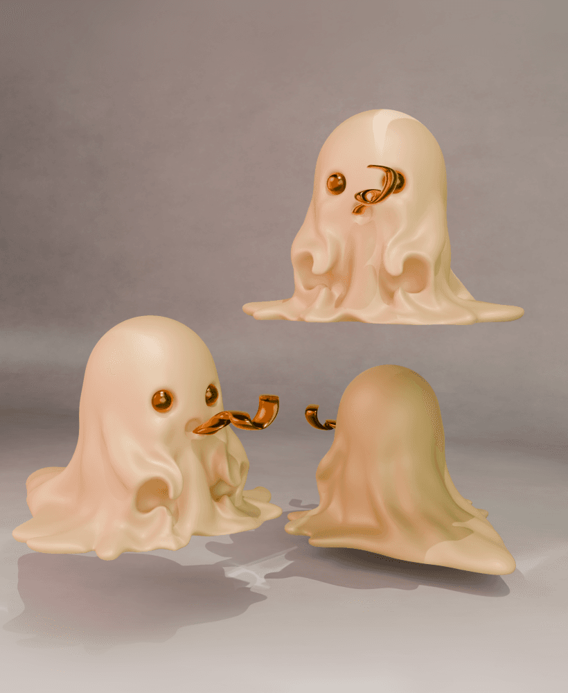 Snail Ghost 3d model