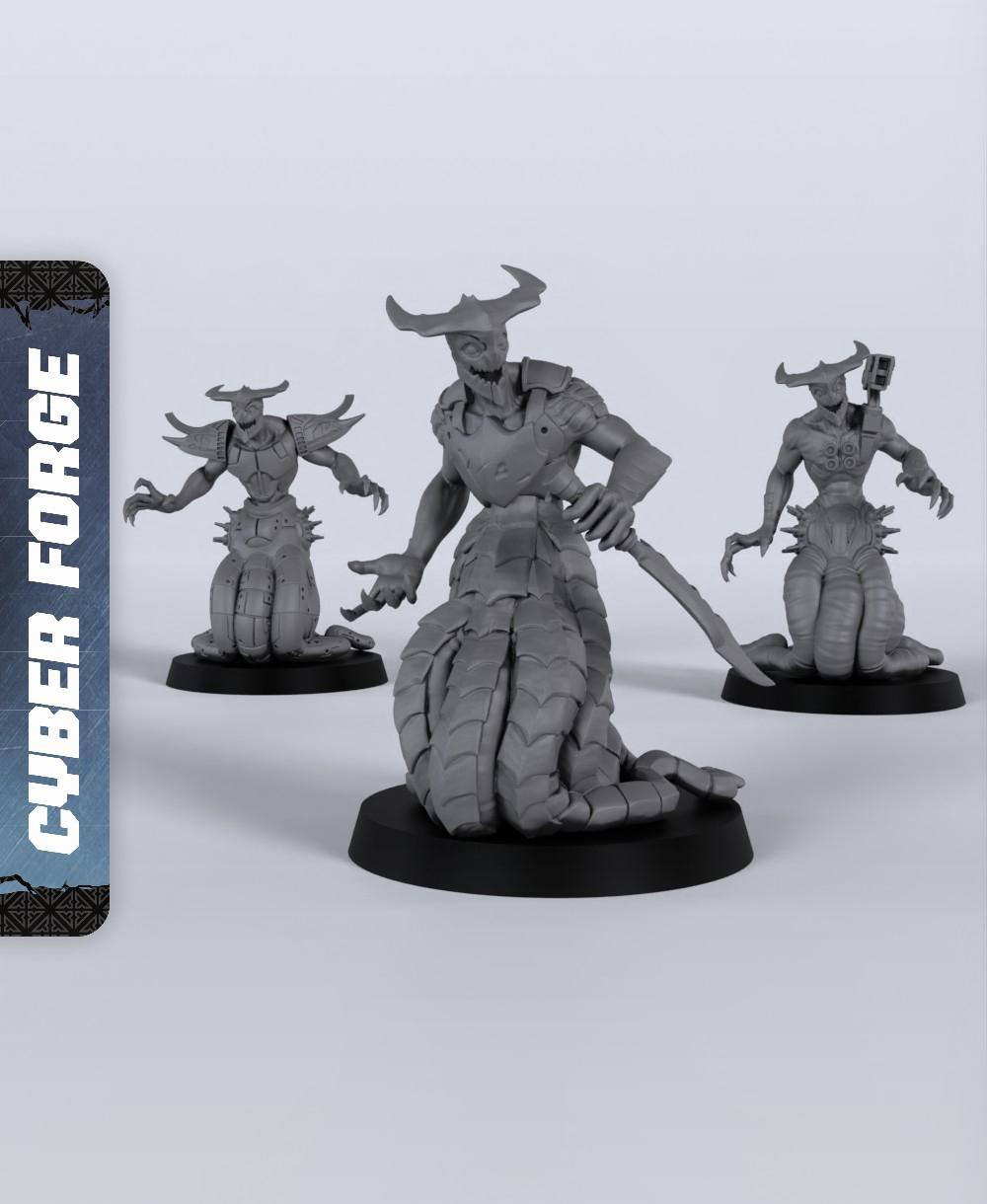 Torment Reavers - With Free Cyberpunk Warhammer - 40k Sci-Fi Gift Ideas for RPG and Wargamers 3d model