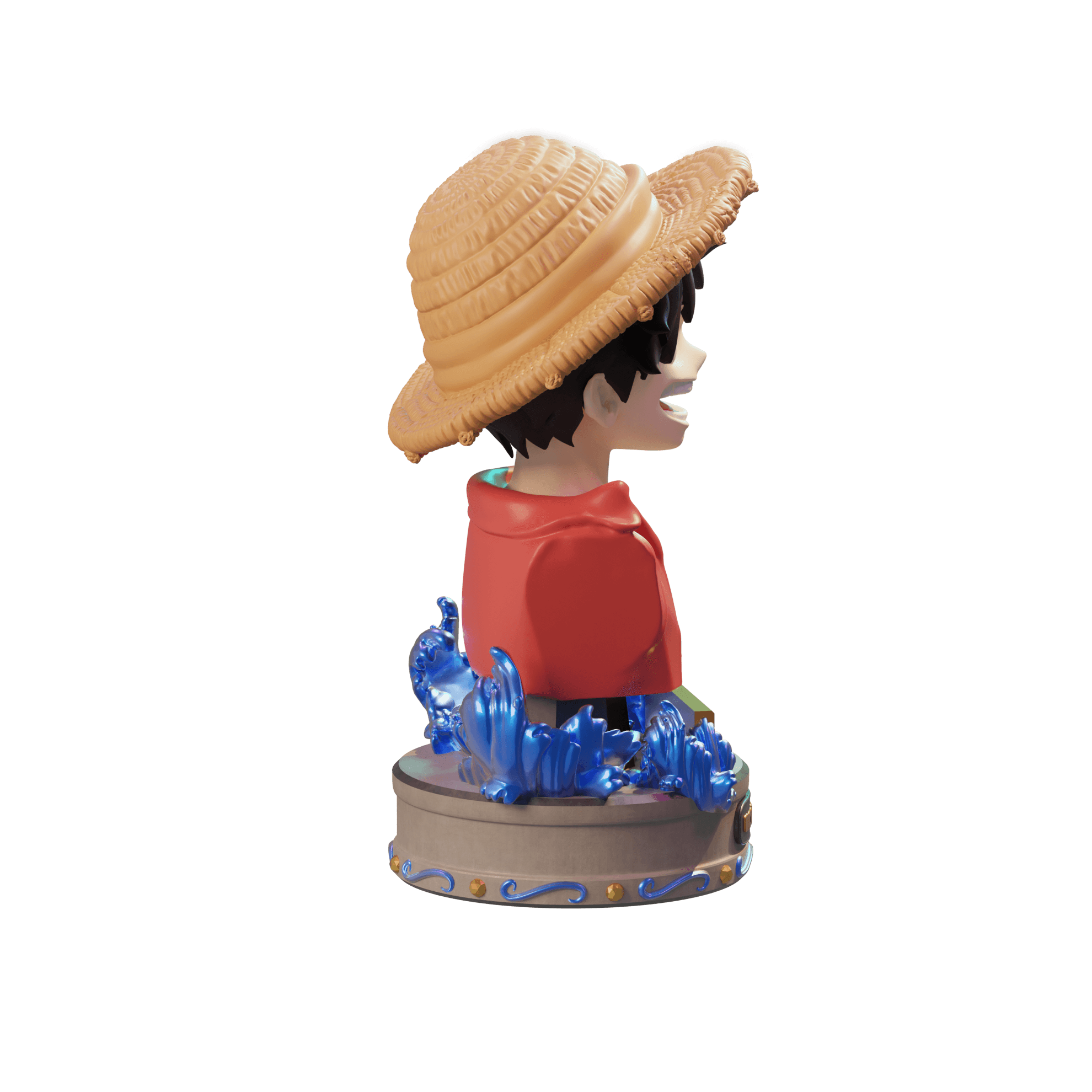 Luffy Bust 3d model