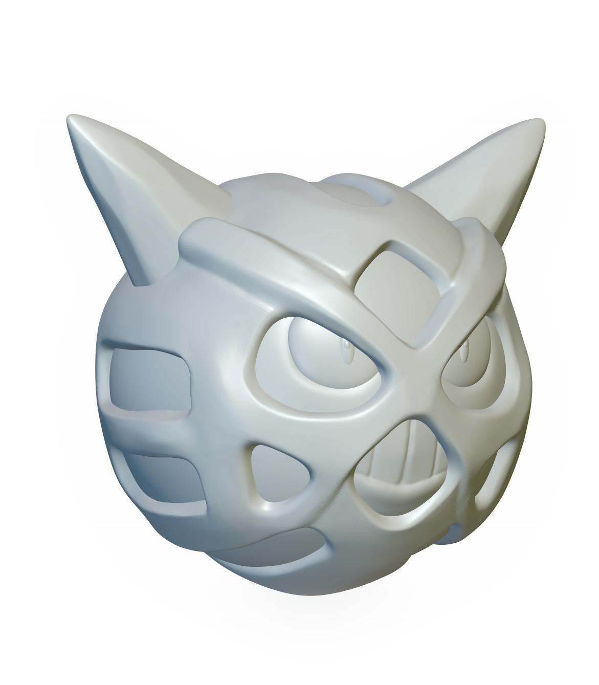 Pokemon Glalie #362 - Optimized for 3D Printing 3d model