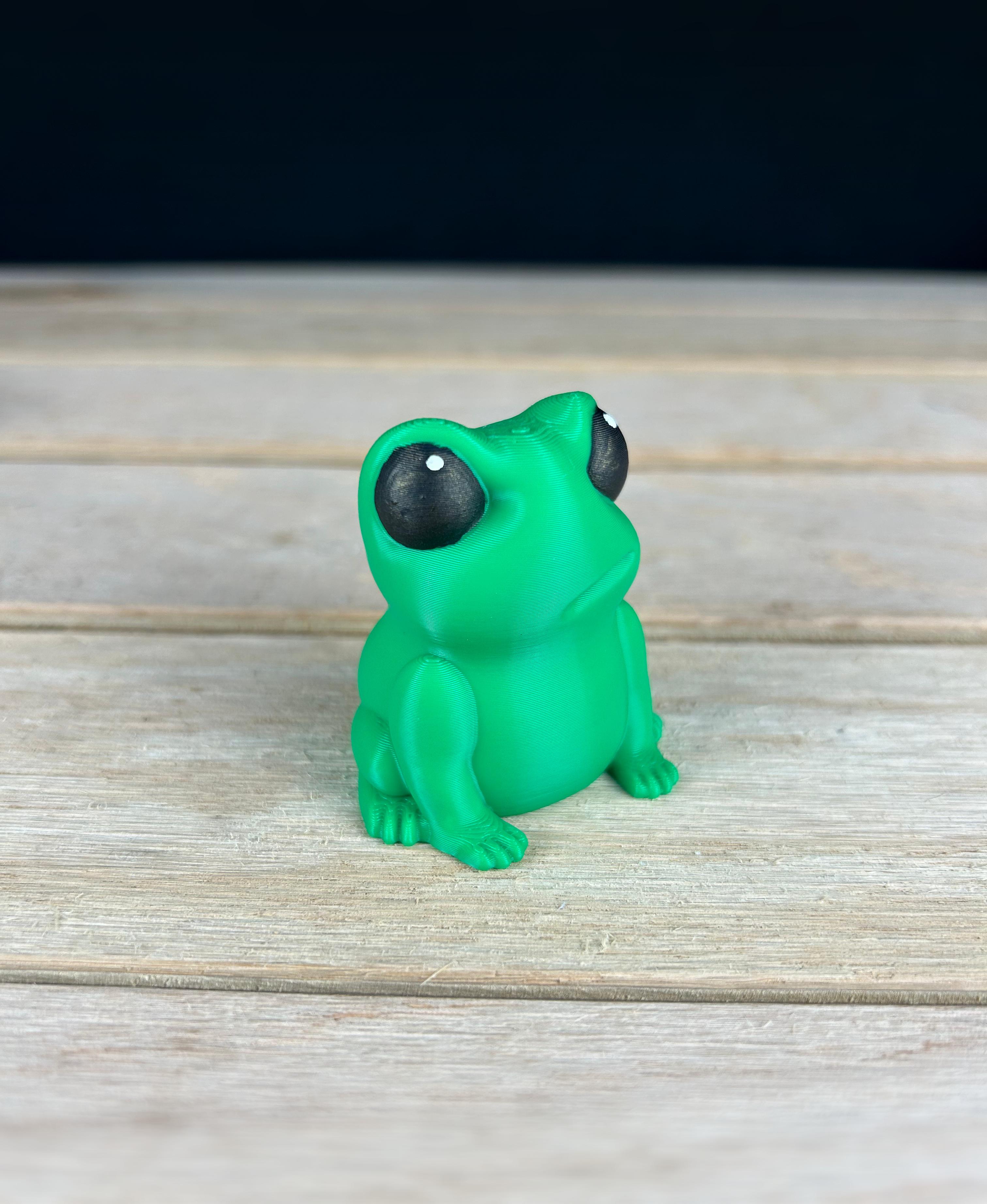 Angry Frog 3d model