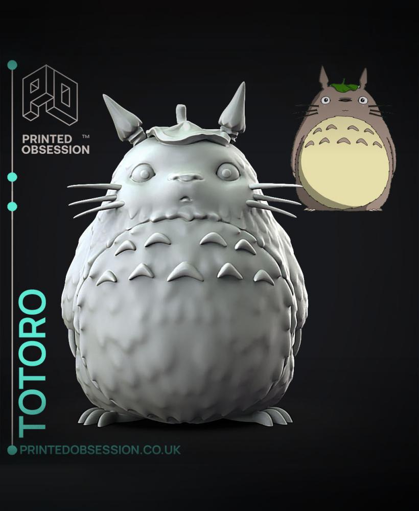 Totoro - My Neighbor Totoro - Fan Art 3d model