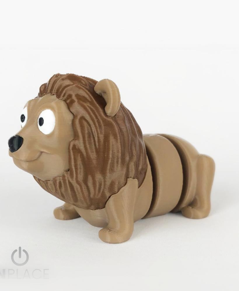 Baby Lion Articulated 3d model