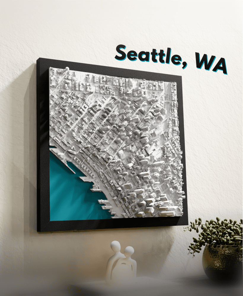 Seattle, WA_Solid.stl 3d model