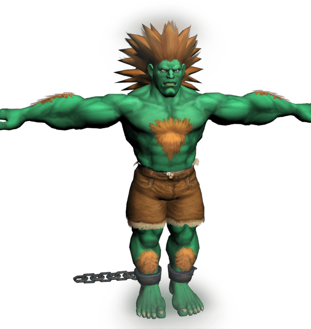 Blanka 3d model