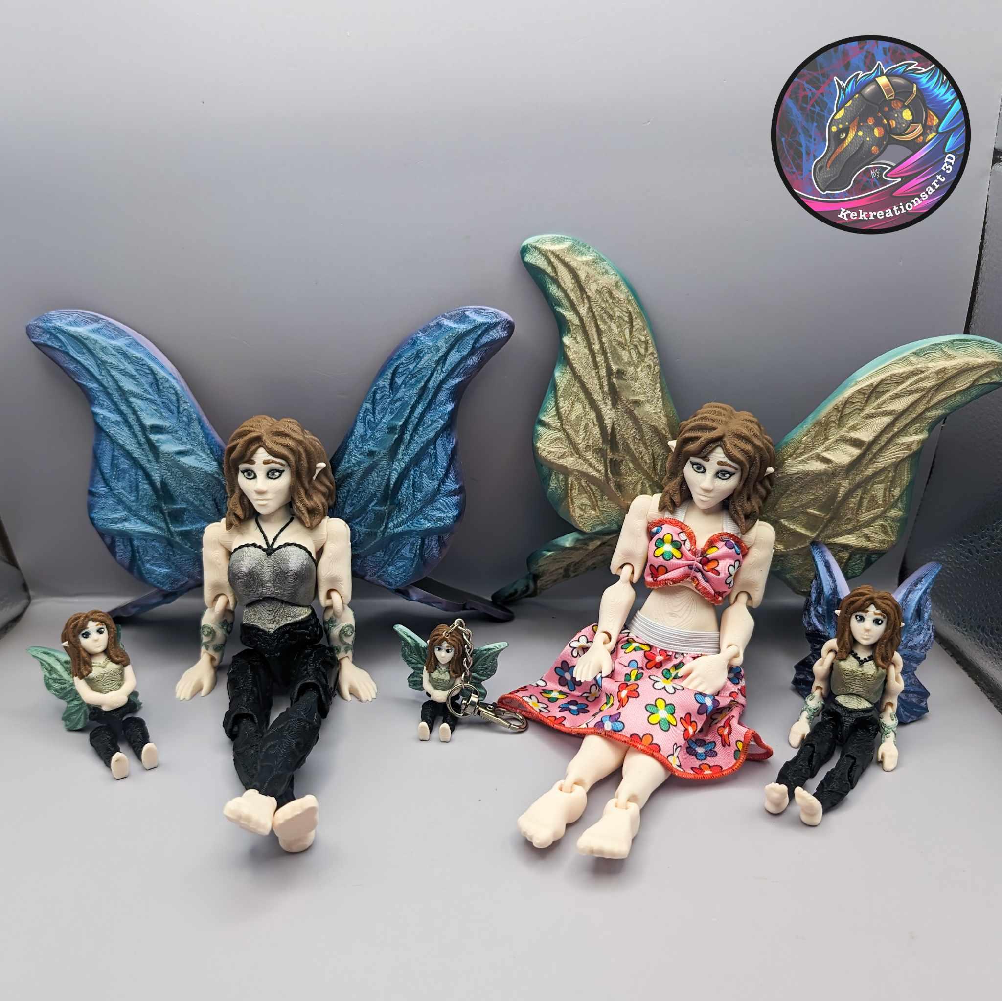 FLEXI Fairy Doll + Mini + Tiny EARLY ACCESS