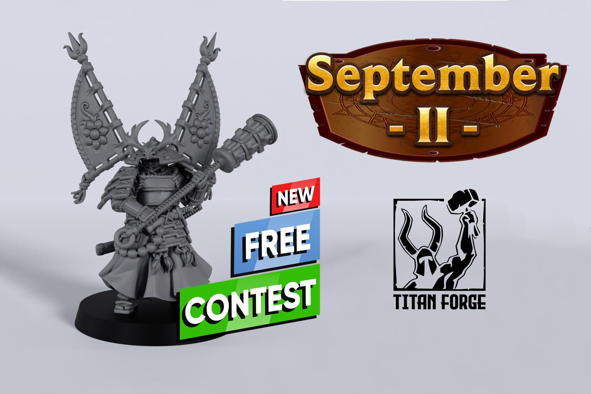 September Wave 2/3 - Download new Freebies - Join the Contest!