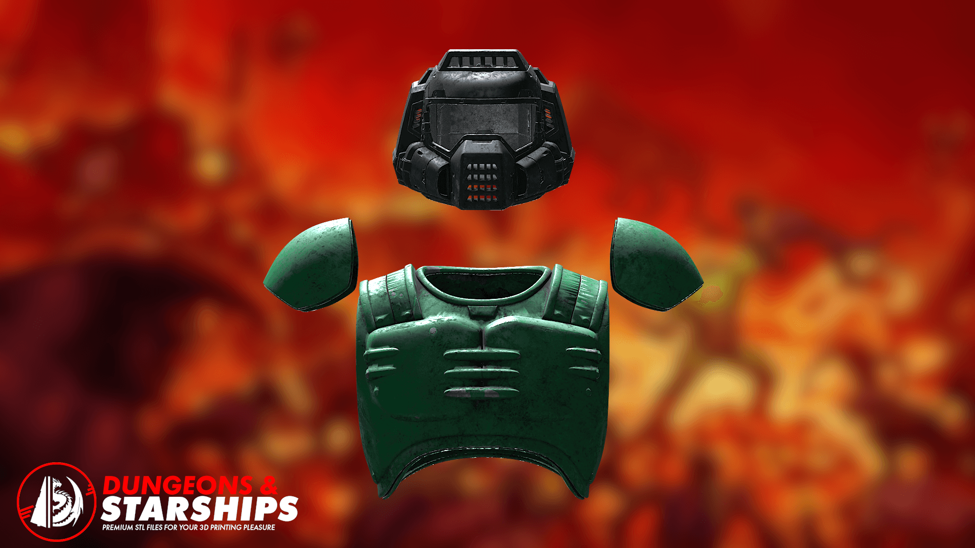 New File Alert! Classic Doomguy Helmet & Armor - Doom