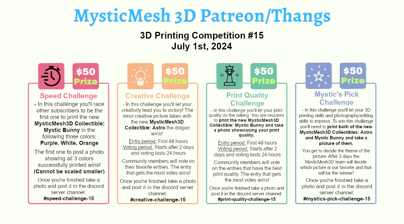 3D Printing Competition #15