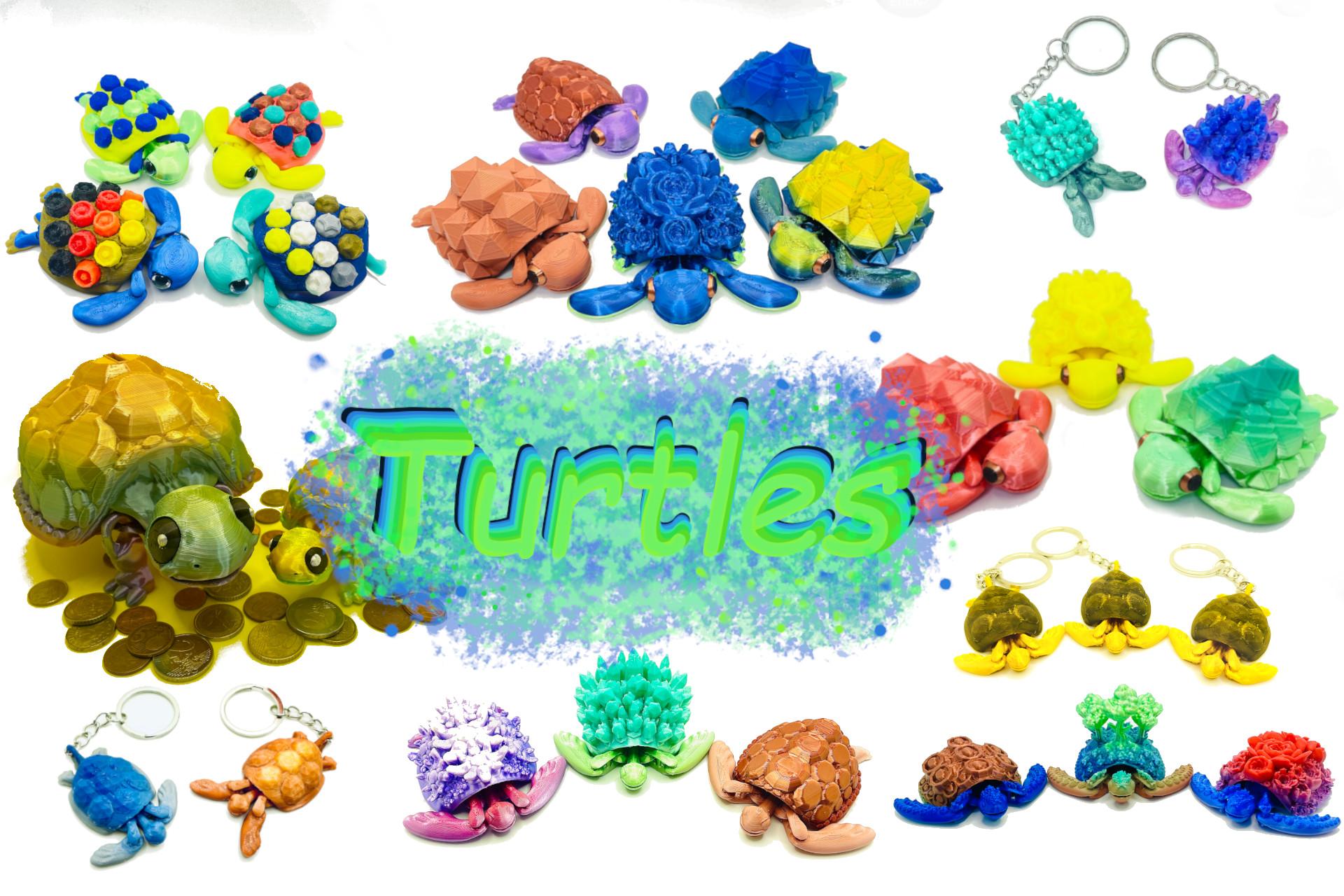 EndK7 Turtles now on Thangs3D!