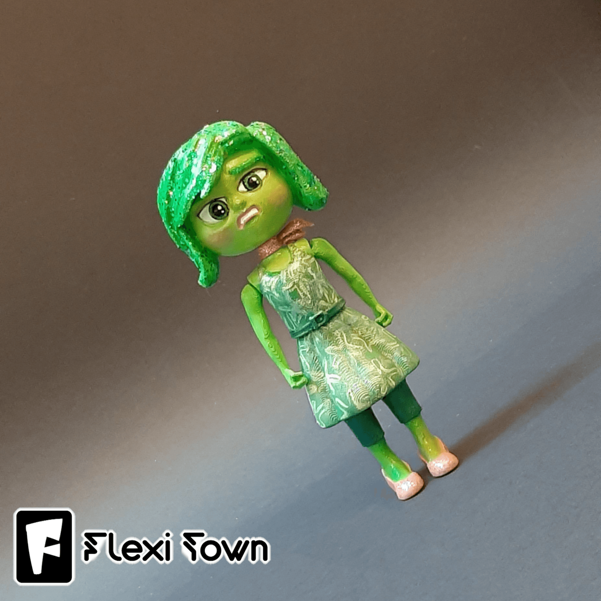 🎉 New Arrival: Flexi Disgust from Inside Out! 🎉