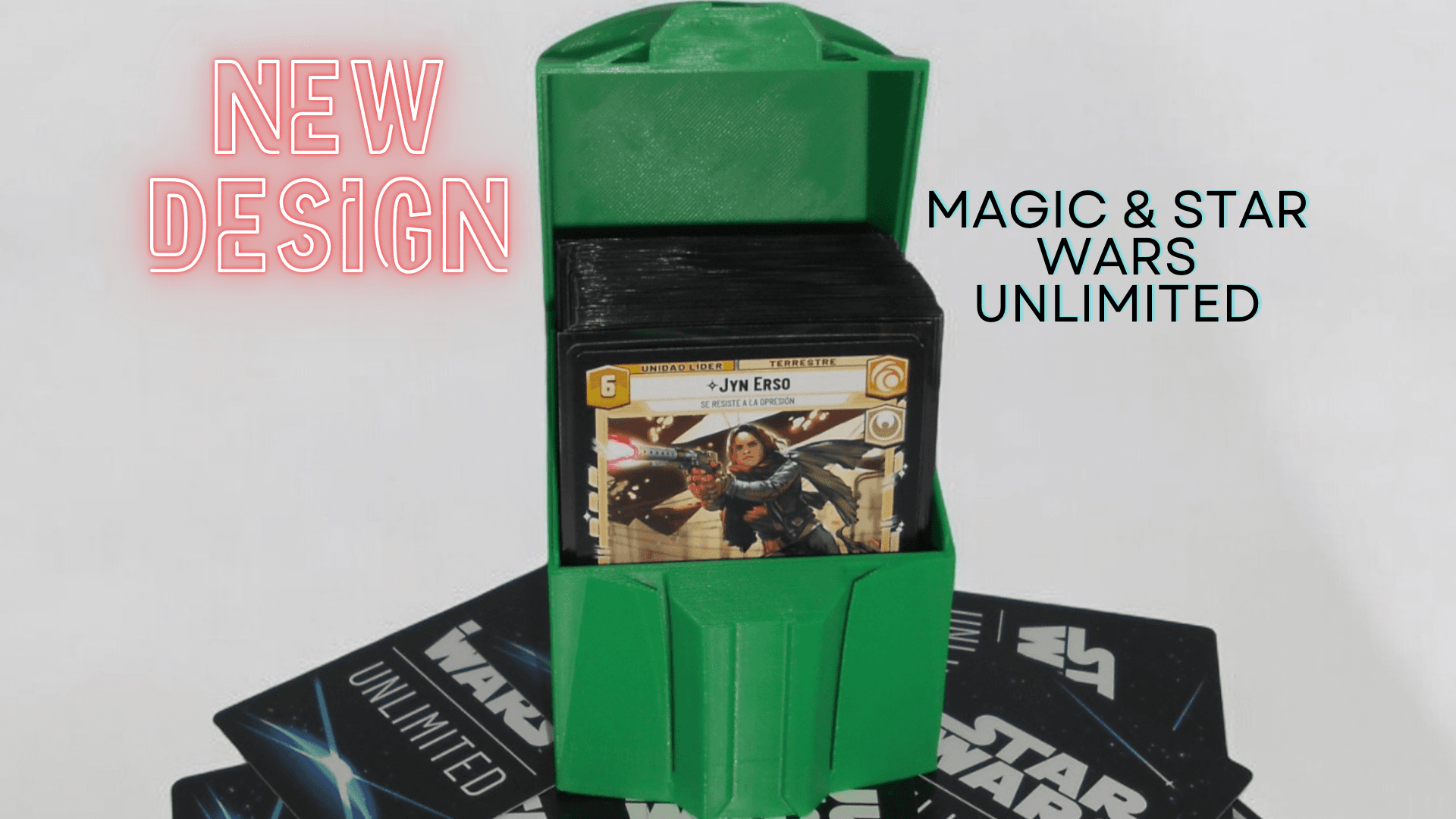 🚀 Level Up Your Game with Our Mandalorian-Inspired Deck Box! 🚀