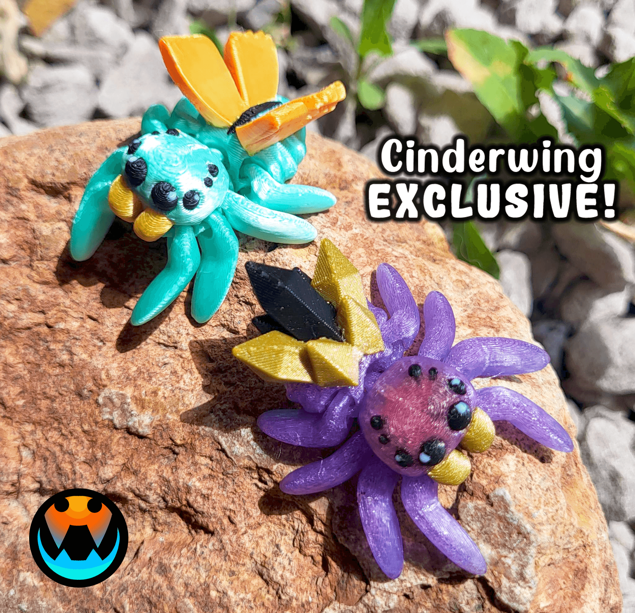 Member Model Drop! Tiny Crystal and Fairy Spiders