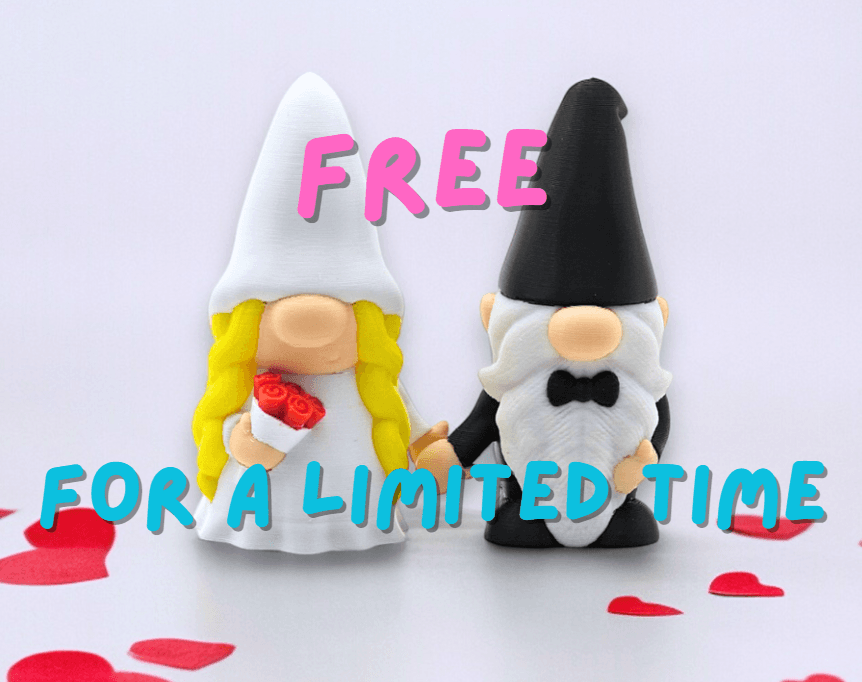 Wedding Gnomes now available! And free this week only 