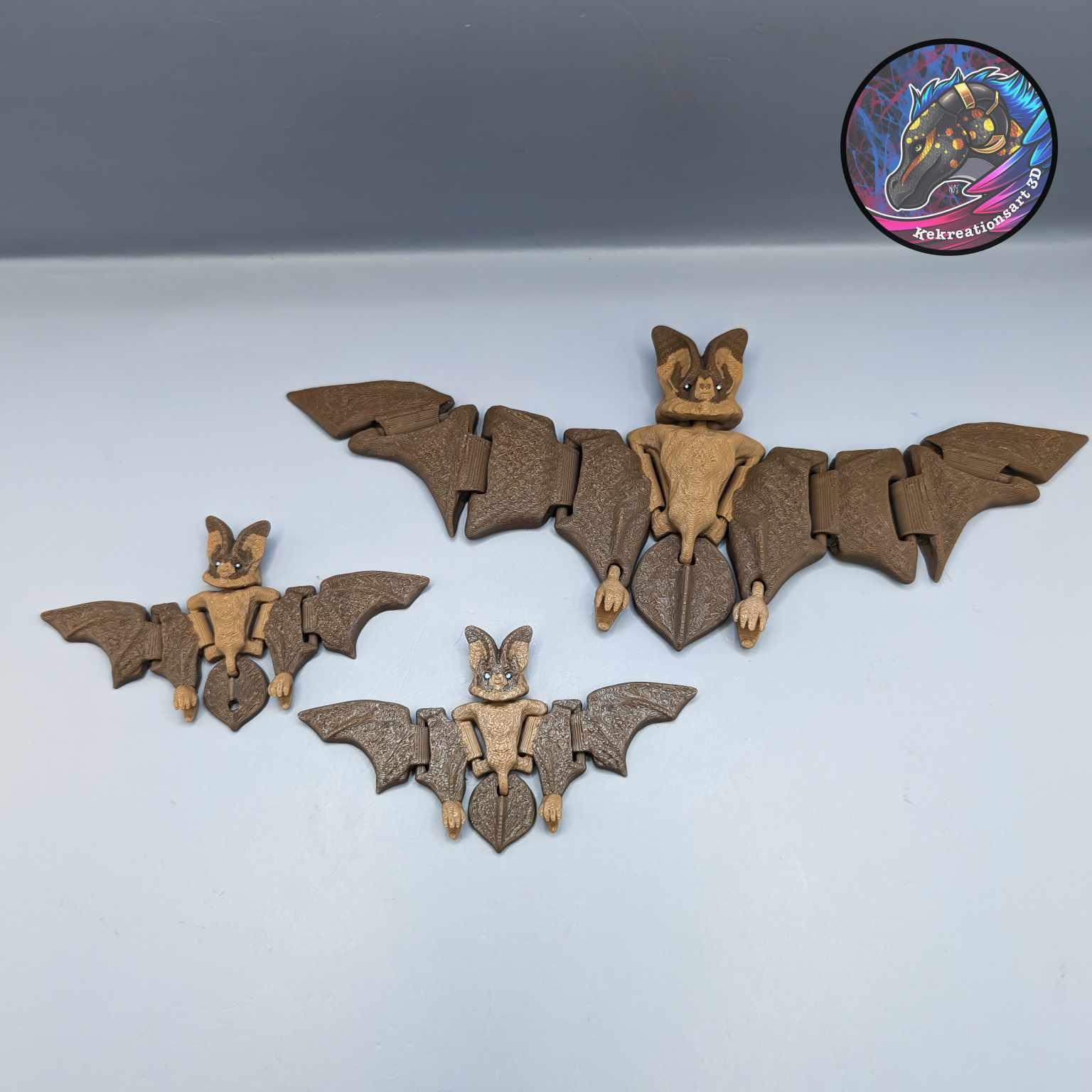 FLEXI Bat + Baby Keychain EARLY ACCESS